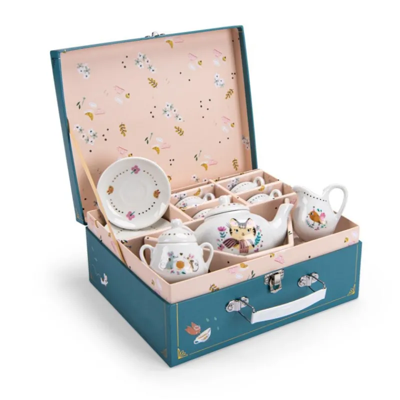 Moulin Roty Kitchen / Play Food|Age 7 & 8^Les Parisiennes Ceramic Tea Set