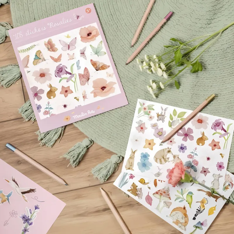 Moulin Roty Stickers / Transfers|Stationery^Les Rosalies Sticker Pack
