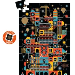 Djeco Jigsaws / Puzzles|Age 9 & 10^Lively City (Magic Moving Puzzle)