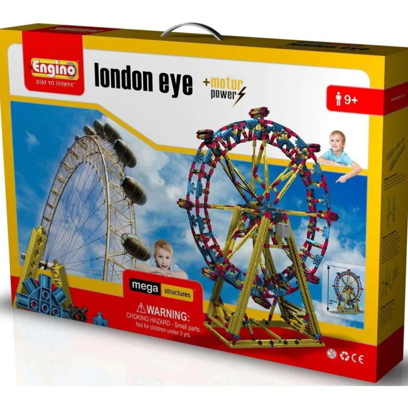 Engino Stem Toys|Construction^London Eye Construction Set (with motor)
