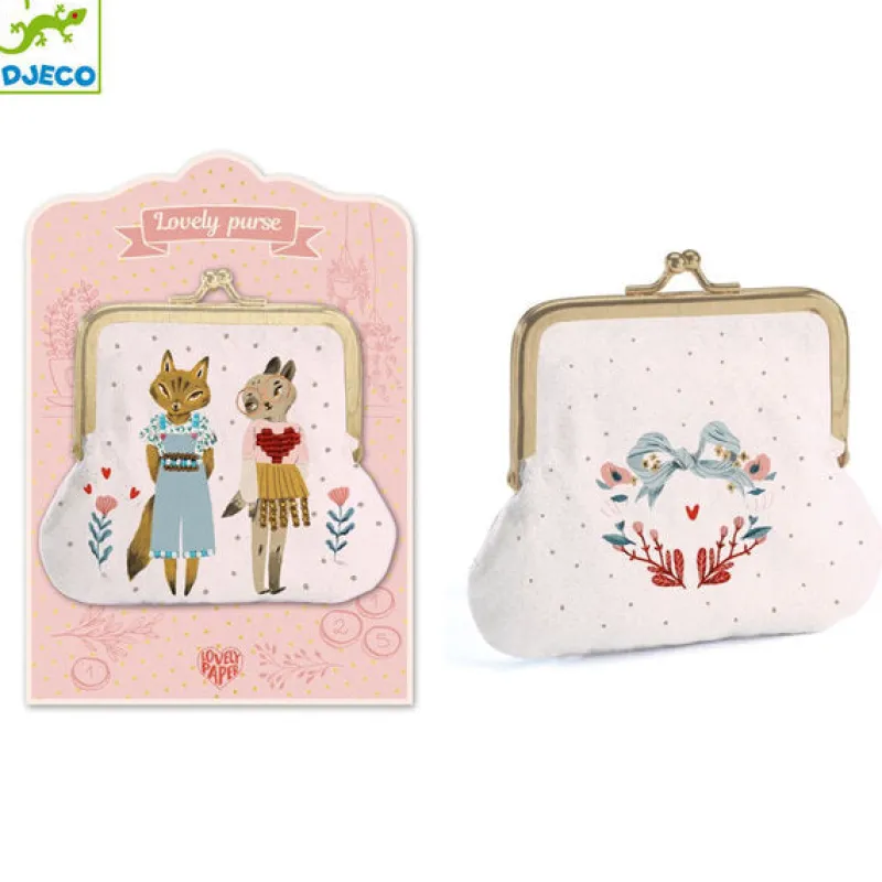 Djeco Age 11 & 12|Age 1^Lovely Purse - Cats