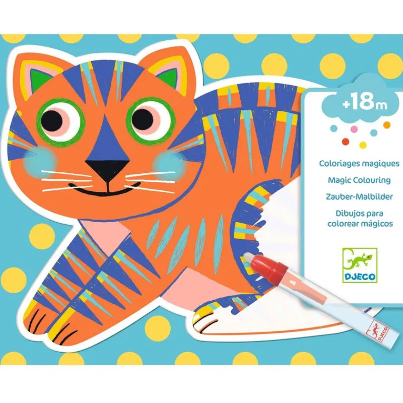 Djeco Art / Craft|Age 4^Magic Colouring Animalo-Ma