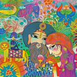 Djeco Jigsaws / Puzzles|Teenager^Magic India Puzzle Gallery + Poster 1000-pc