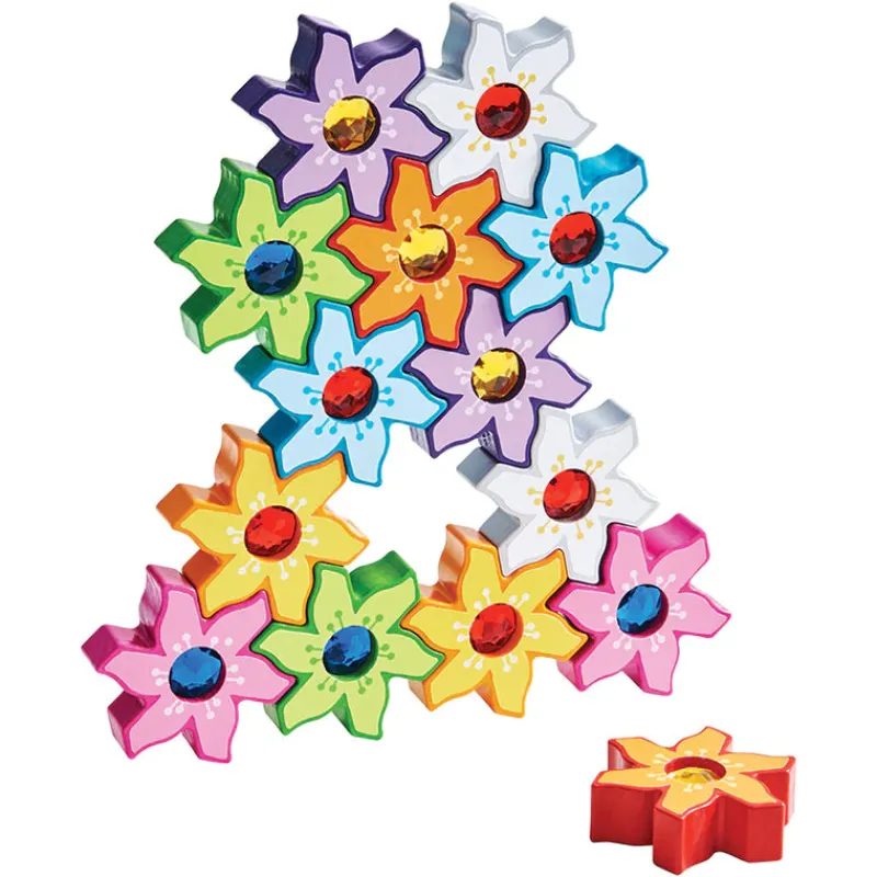 Haba Wooden Blocks|Early Learning^Magic Stacking Flowers