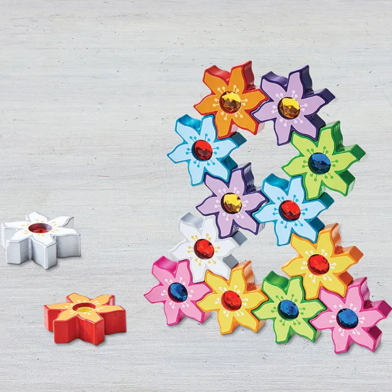 Haba Wooden Blocks|Early Learning^Magic Stacking Flowers
