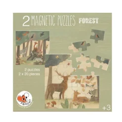 Egmont Toys Jigsaws / Puzzles^Magnetic Forest Puzzle (2 x 20-Piece)