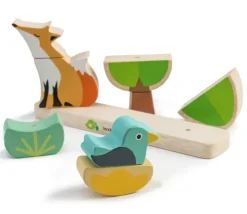 Tender Leaf Toys Wooden Puzzles|Early Learning^Magnetic Foxy Stacker Puzzle