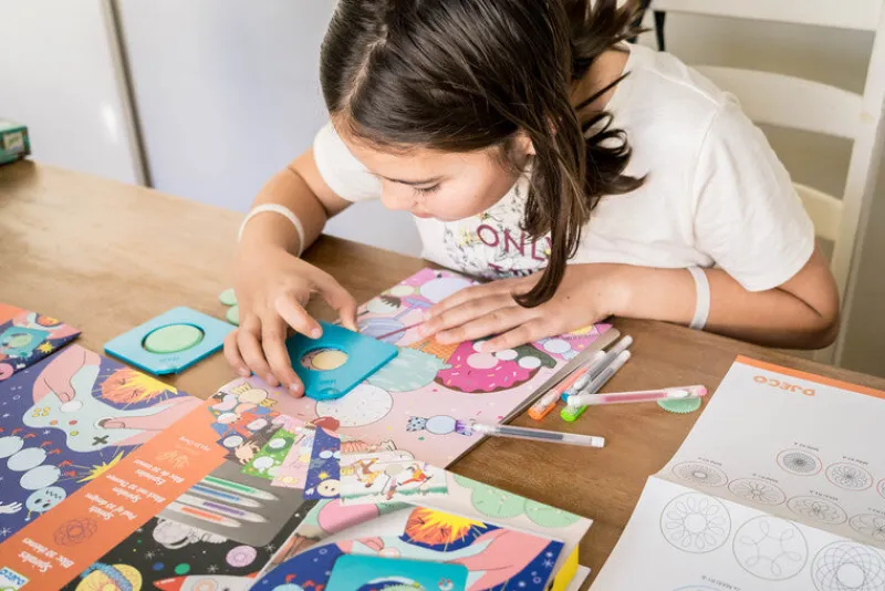 Djeco Art / Craft|Teenager^Magnetic Spirals Design Kit