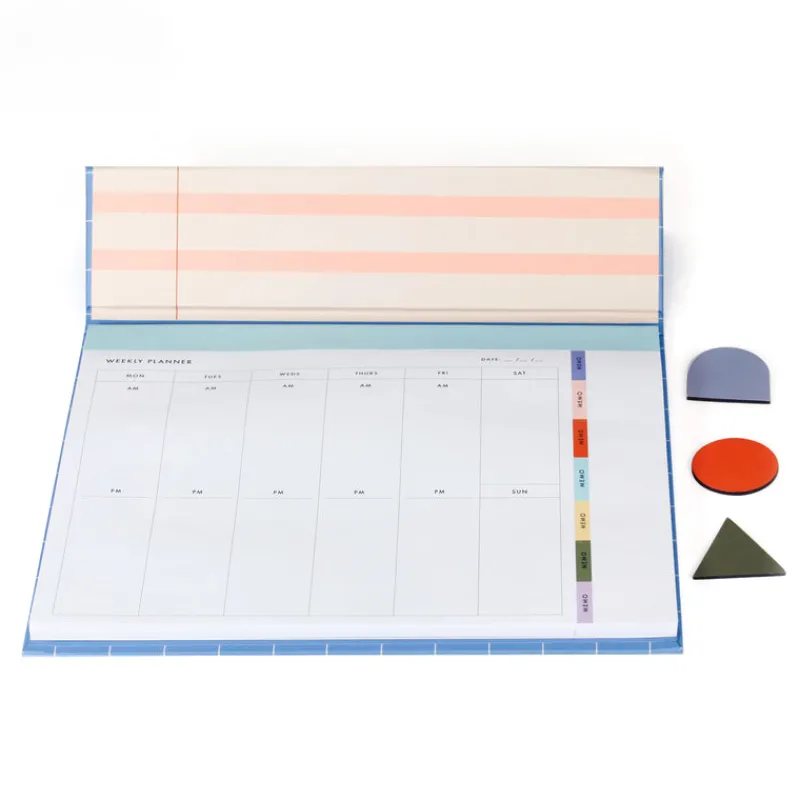 Kikkerland Stationery|Teenager^Magnetic Weekly Desk Planner