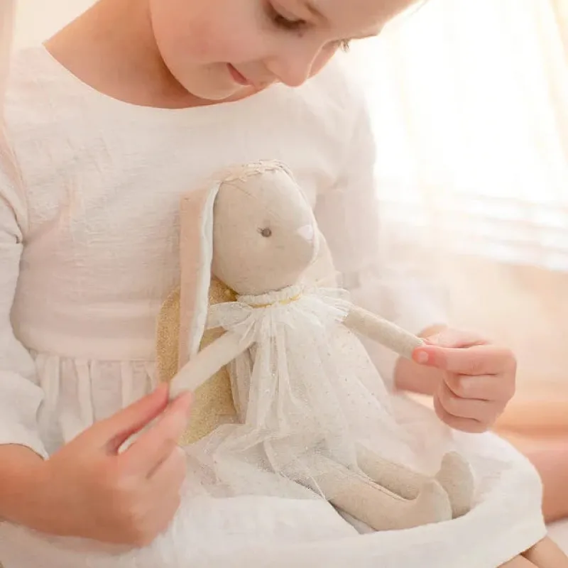 Alimrose Dolls|Dolls^Mini Angel Bunny Ivory