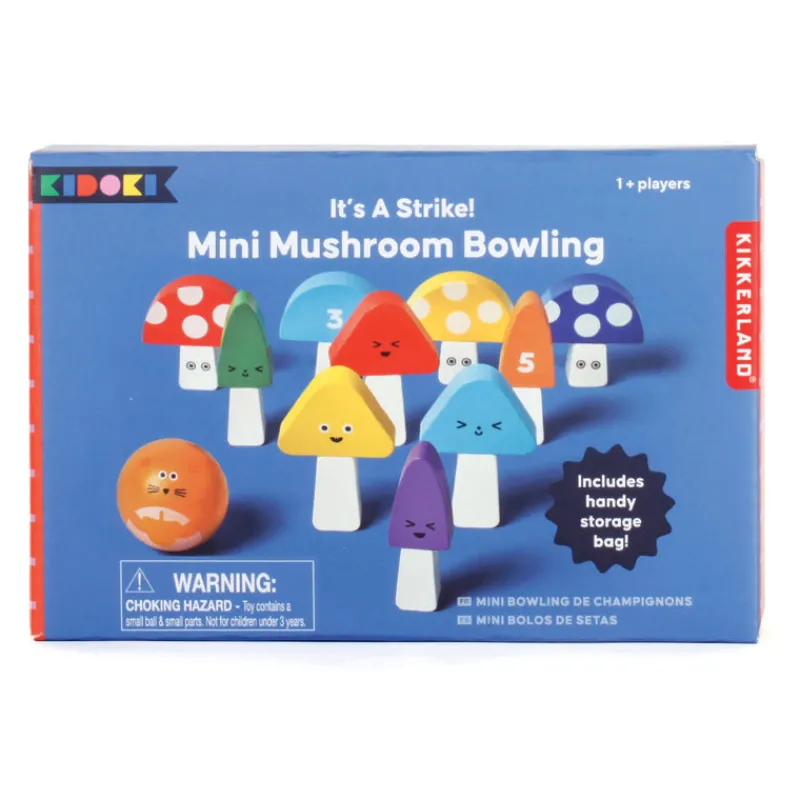KIDOKI Games|Age 5 & 6^Mini Mushroom Bowling