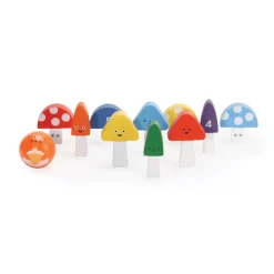 KIDOKI Games|Age 5 & 6^Mini Mushroom Bowling