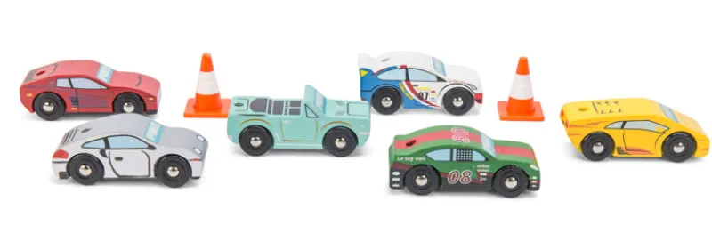 Le Toy Van Wooden Vehicles|Vehicles / Cars / Trucks^Monte Carlo Sports Car Set