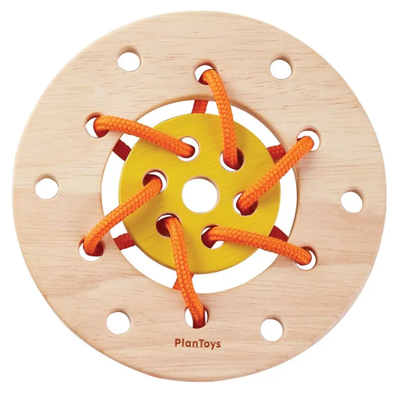 Plan Toys Early Learning|Hammer / Lace^Motor Skills Lacing Ring