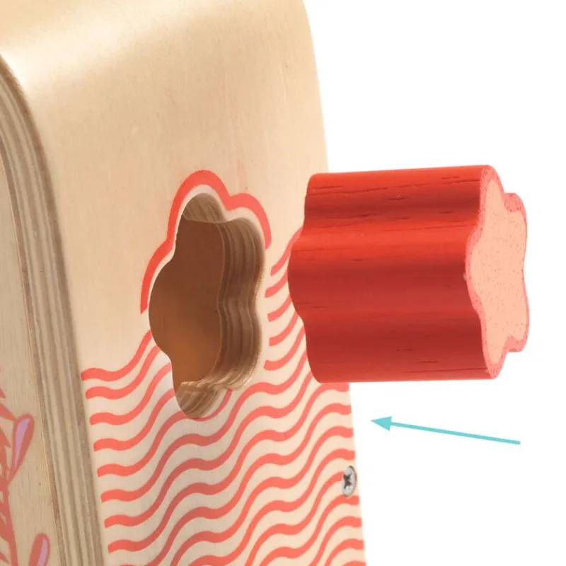 Djeco Early Learning|Stacking / Sorting^Multi Boita Shape Sorter Box