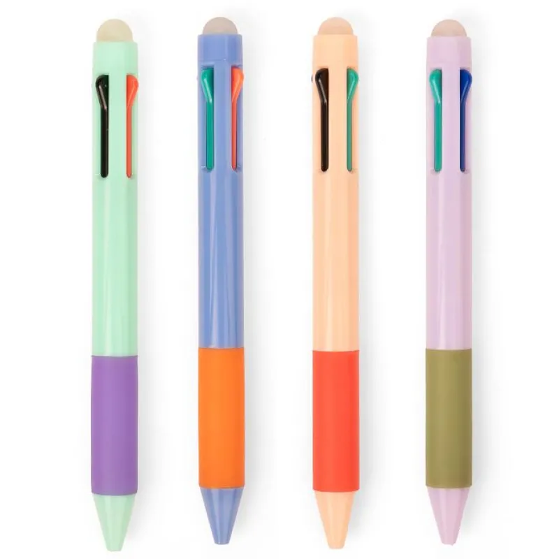 Kikkerland Stationery|Teenager^Multi-Colour Erasable Pen