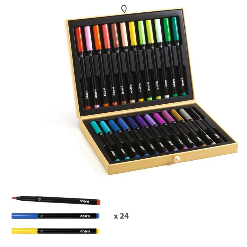 Djeco Art / Craft|Age 7 & 8^My First Brush Pen Box