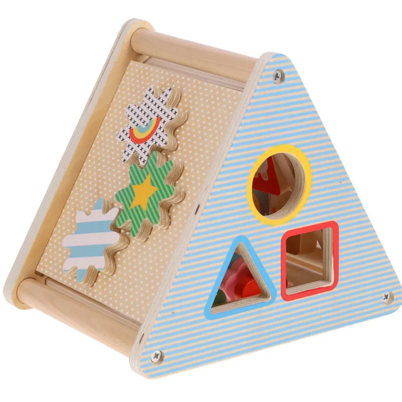 Petit Collage Early Learning|Stacking / Sorting^My First Wooden Activity Toy
