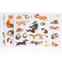Moulin Roty Nature / Exploration|Stickers / Transfers^Nature Sticker Pack - 100