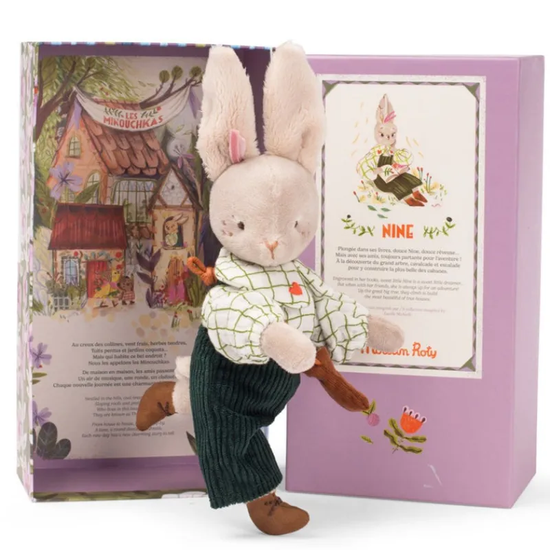 Moulin Roty Soft Toys|Age 4^Nine the Rabbit