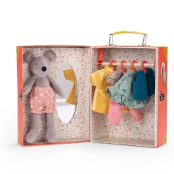 Moulin Roty Role Play|Soft Toys^Nini Little Wardrobe Suitcase