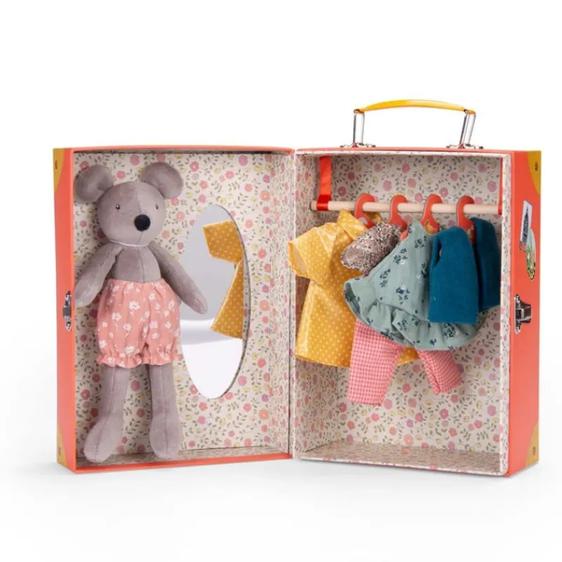 Moulin Roty Role Play|Soft Toys^Nini Little Wardrobe Suitcase