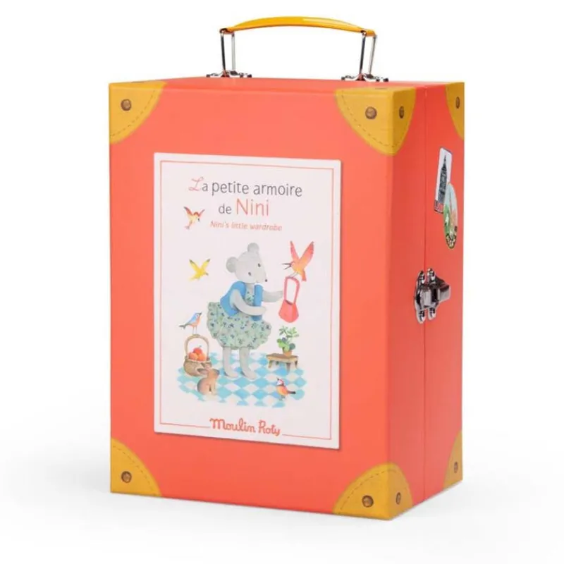 Moulin Roty Role Play|Soft Toys^Nini Little Wardrobe Suitcase