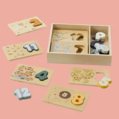 Zookabee Wooden Puzzles|Early Learning^Number Sorter