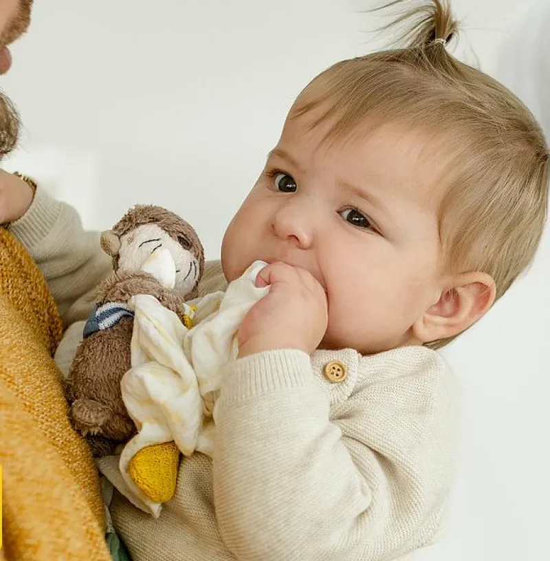 Fehn Soft Toys|Rattles / Clutching^Otter Muslin Comforter