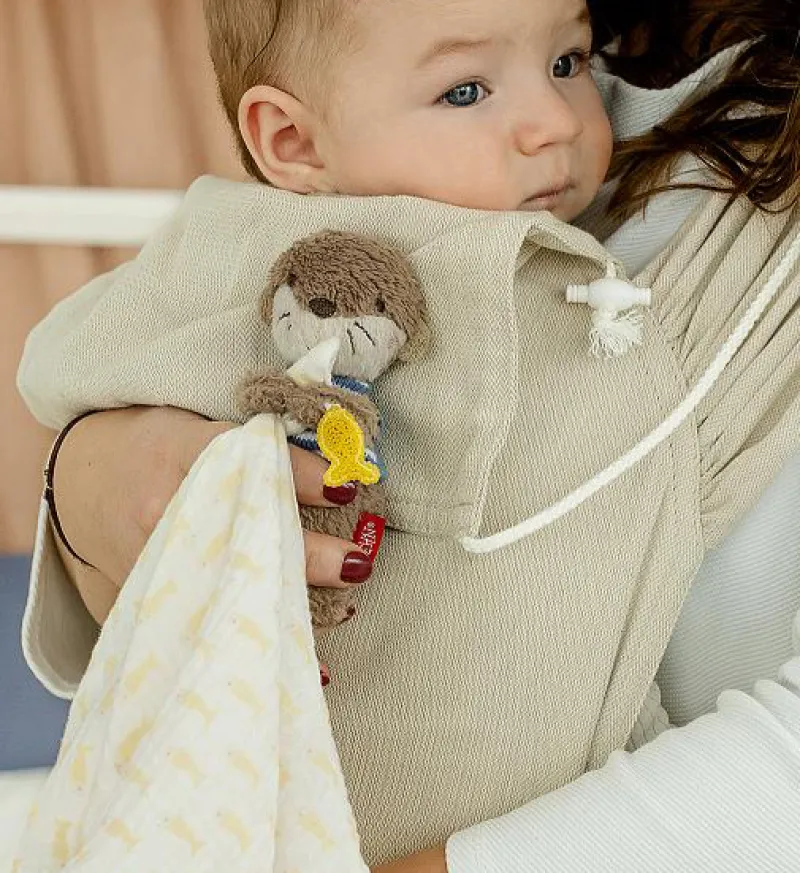 Fehn Soft Toys|Rattles / Clutching^Otter Muslin Comforter