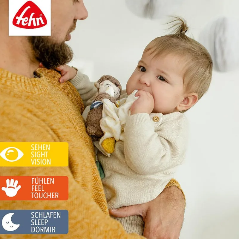 Fehn Soft Toys|Rattles / Clutching^Otter Muslin Comforter