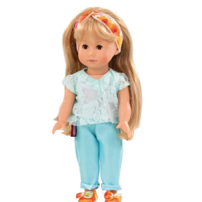 Gotz Age 4|Age 3^Paula 27cm Just Like Me Vinyl Doll