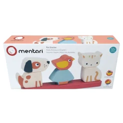 Mentari Wooden Puzzles|Early Learning^Pet Stacker