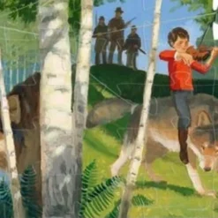 Djeco Jigsaws / Puzzles|Age 5 & 6^Peter and the Wolf Silhouette Puzzle (50-Piece)