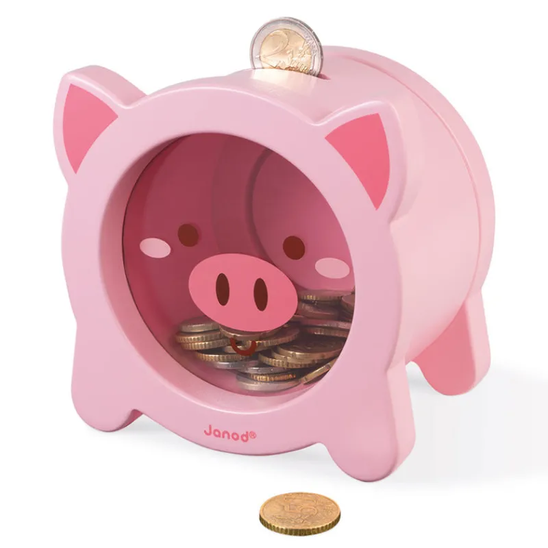 Janod Age 4|Age 3^Piggy Bank Money Box