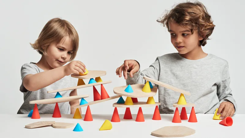 Piks Stem Toys|Early Learning^Construction - 44 Pc