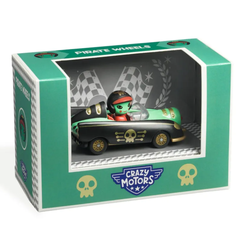 Djeco Vehicles / Cars / Trucks|Cars / Trains / Planes^Pirate Wheels | Crazy Motors