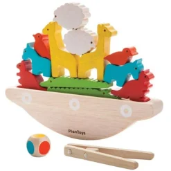 Plan Toys Early Learning|Stacking / Sorting^- Balancing Boat