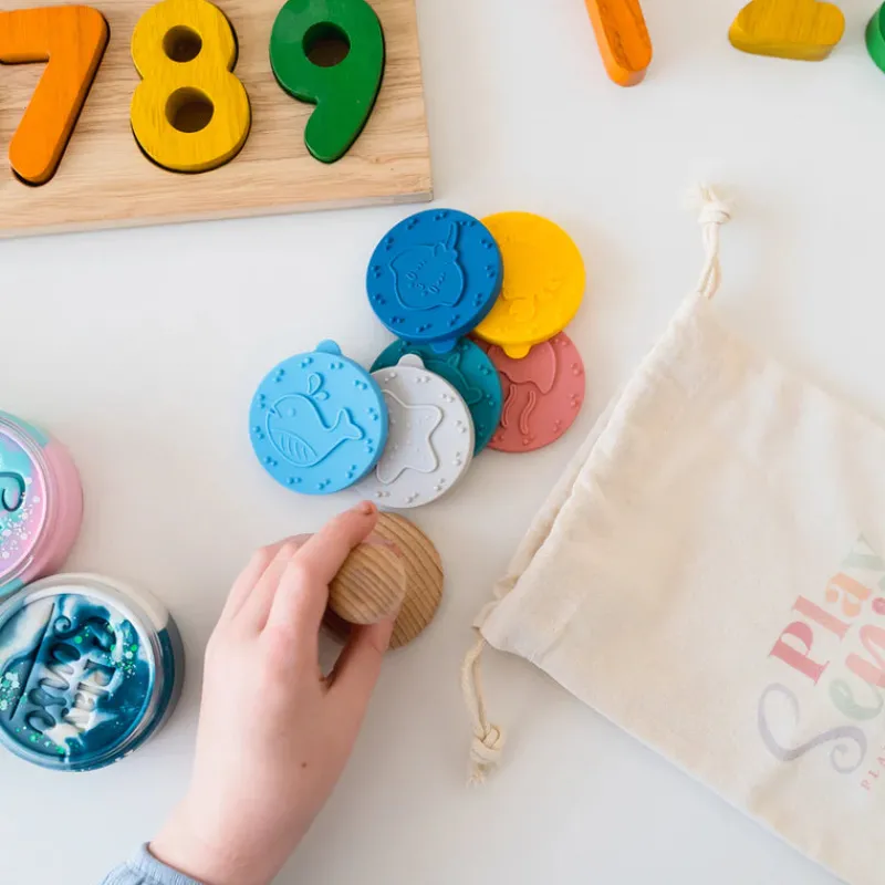 Play Sense Sensory Play|Age 7 & 8^Playdough Stamp Set | Under the Sea