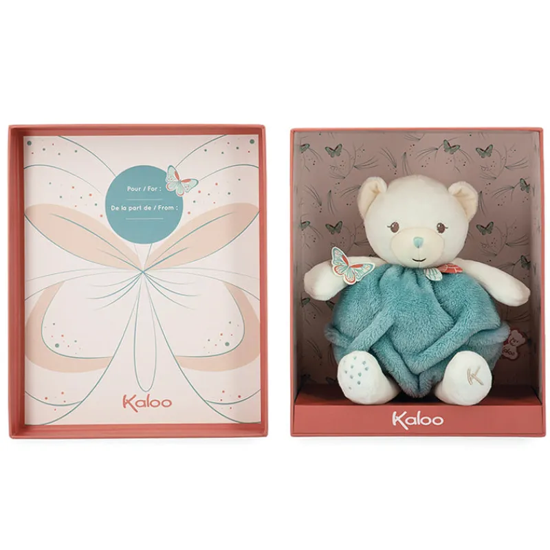 Kaloo Soft Toys|Age 2^Plume Bear Medium Teal