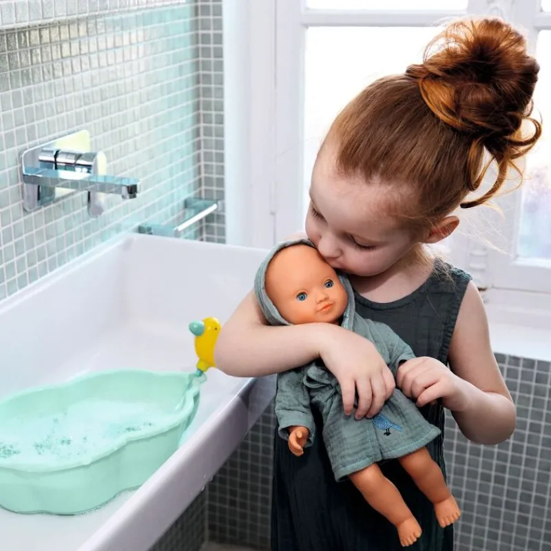 Djeco Dolls|Dolls^Pomea Baby Girl Prune Bath Doll