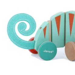 Janod Early Learning|Push / Pull^Pull Along Chameleon