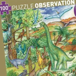 Djeco Jigsaws / Puzzles|Age 5 & 6^Puzzle Observation - Dinosaurs