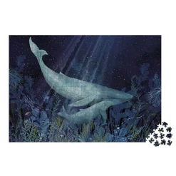 Janod Jigsaws / Puzzles|Teenager^Puzzle Whales in the Deep (1000 pc)