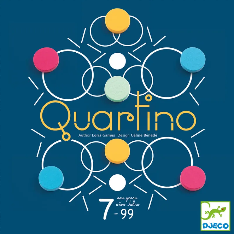 Djeco Games|Teenager^Quartino Strategy Game