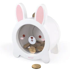 Janod Age 7 & 8|Age 5 & 6^Rabbit Moneybox