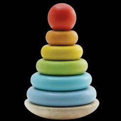 Petilou Early Learning|Stacking / Sorting^Rainbow Stacker | Wooden