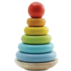 Petilou Early Learning|Stacking / Sorting^Rainbow Stacker | Wooden