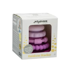 Jellystone Designs Stacking / Sorting|Stack / Sort^Raspberry Ombré Stacker | Teether