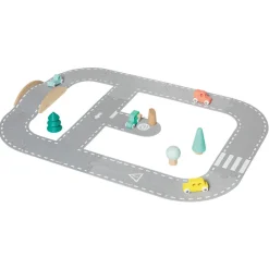 Janod Wooden Vehicles|Vehicles / Cars / Trucks^Road circuit (Felt + Wood)